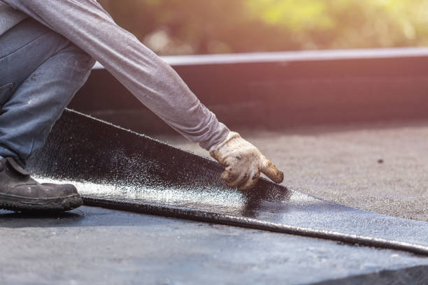 Professional Crawl Space Encapsulation technician working in London, OH